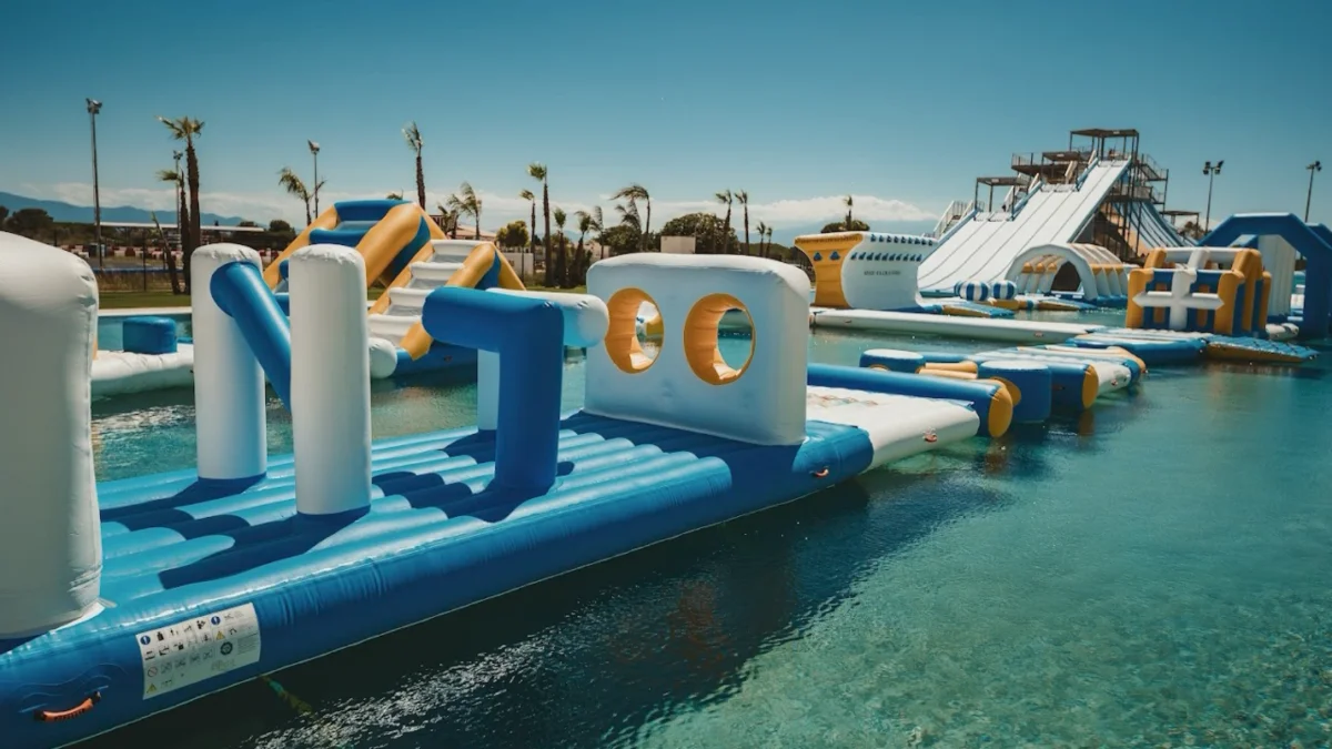 Watergame : Parcours du combattant flottant